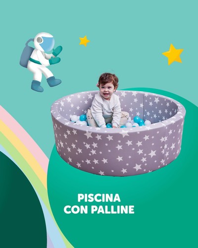 Piscina palline neonato 100