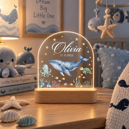 Luce notturna oceano - notturna,