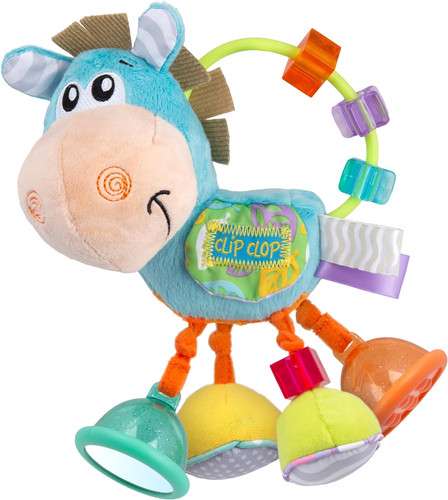 Clip clop activity rattle - clip, per